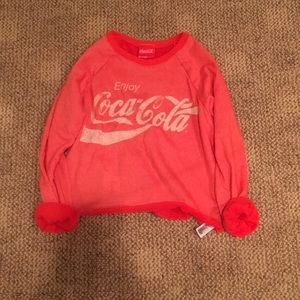 Cropped Coca-Cola Long Sleeve